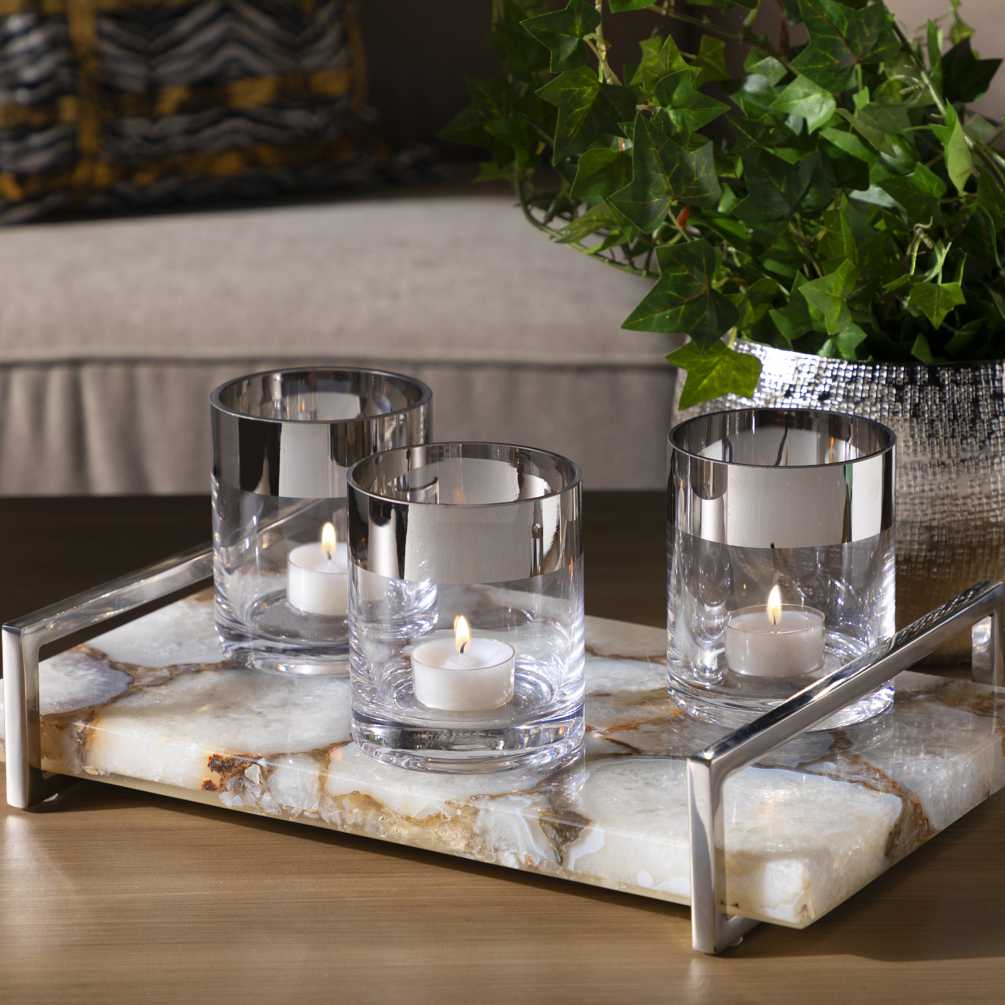 Elegant candle holders accessories from THE One